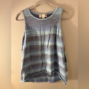 Michael Kors Striped Knit Tank Top
